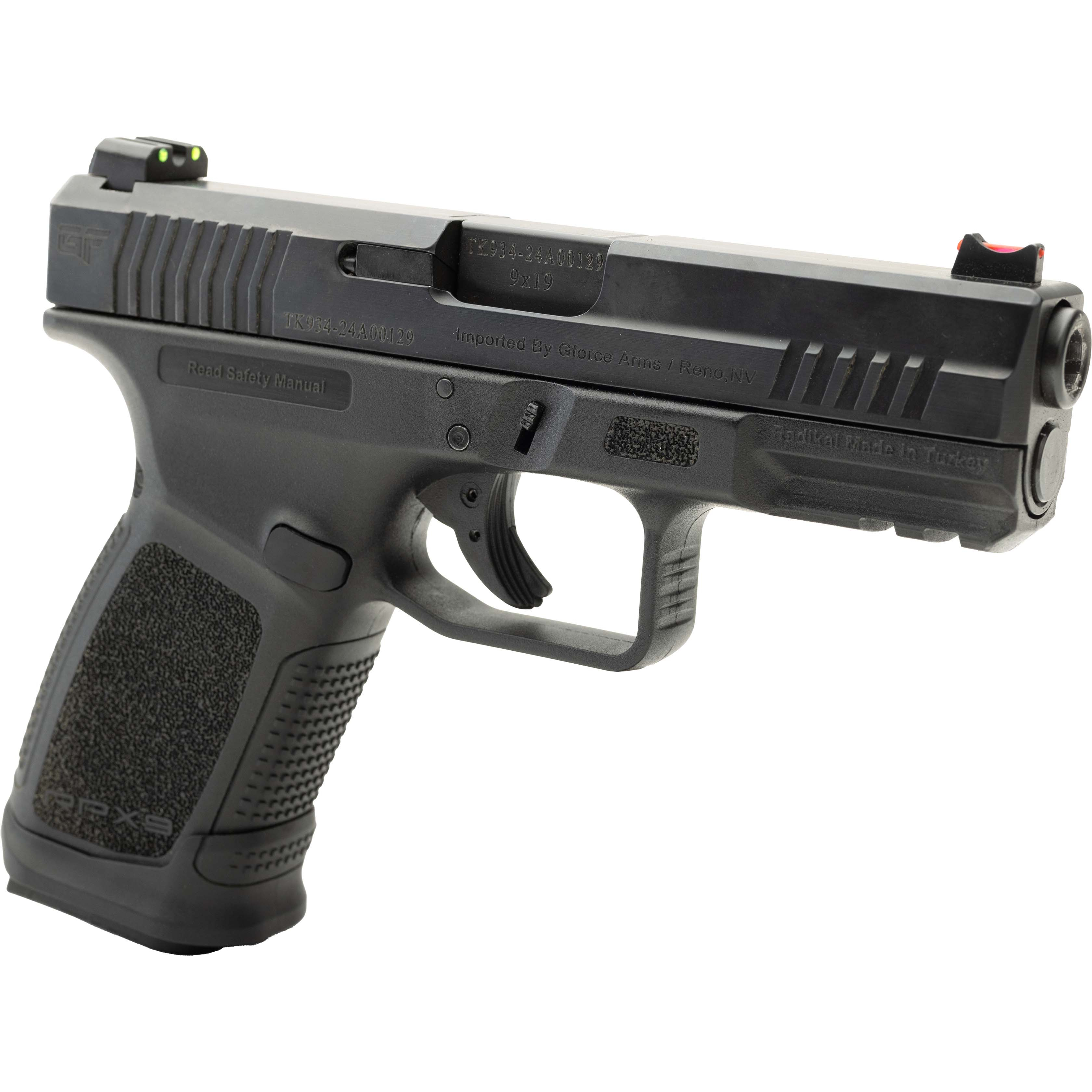 Gfa RPX9 Exo 9MM 4B 15R Blk