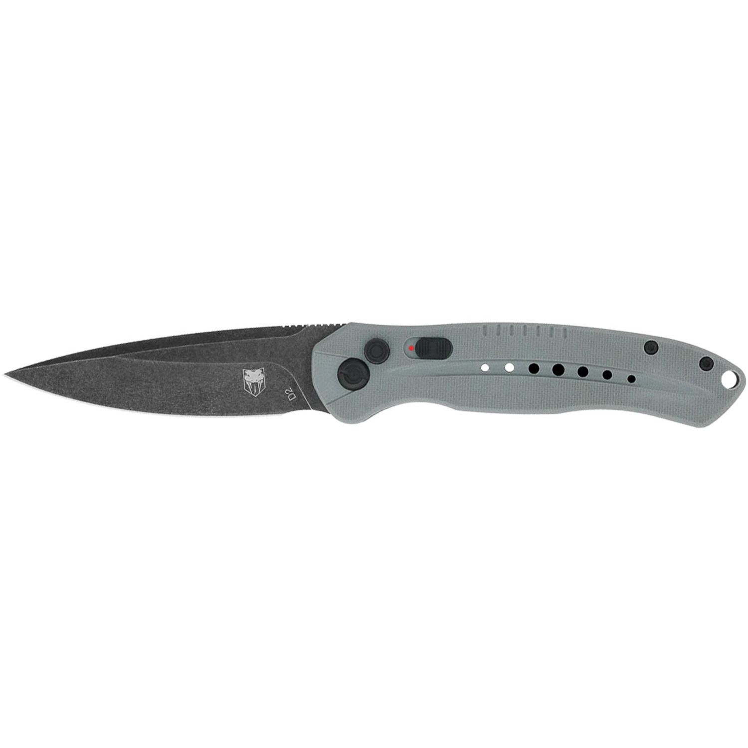 Cobratec Knives Diablo Gray Automatic Folding Knife