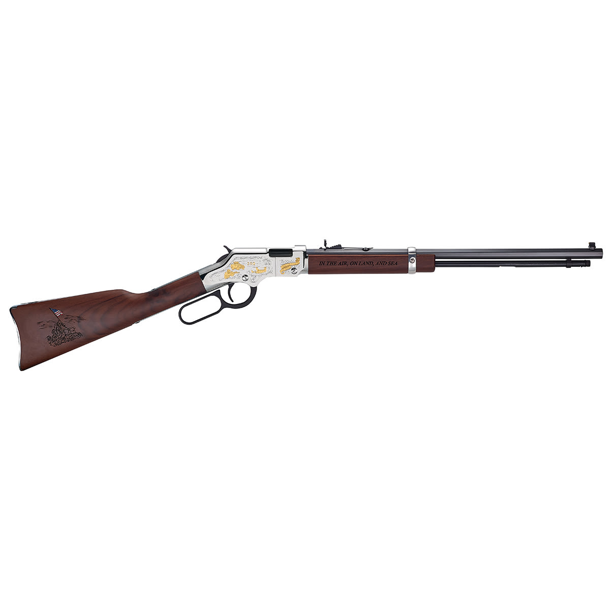 Henry Spirit of the Corps Tribute Lever Action Rifle .22 Lr 16+1