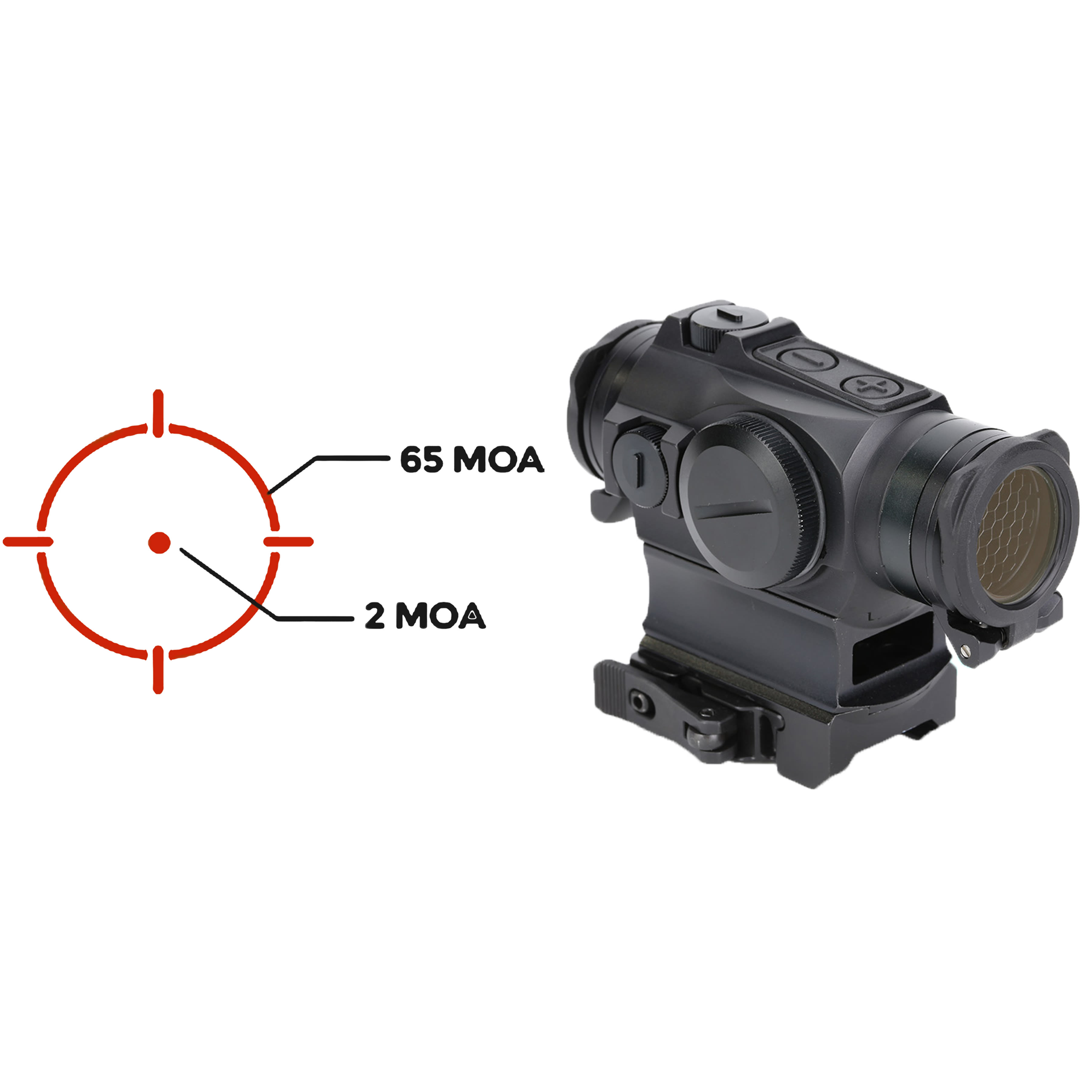 Holosun HS515GM 20MM Red Dot Sight Qd Mount