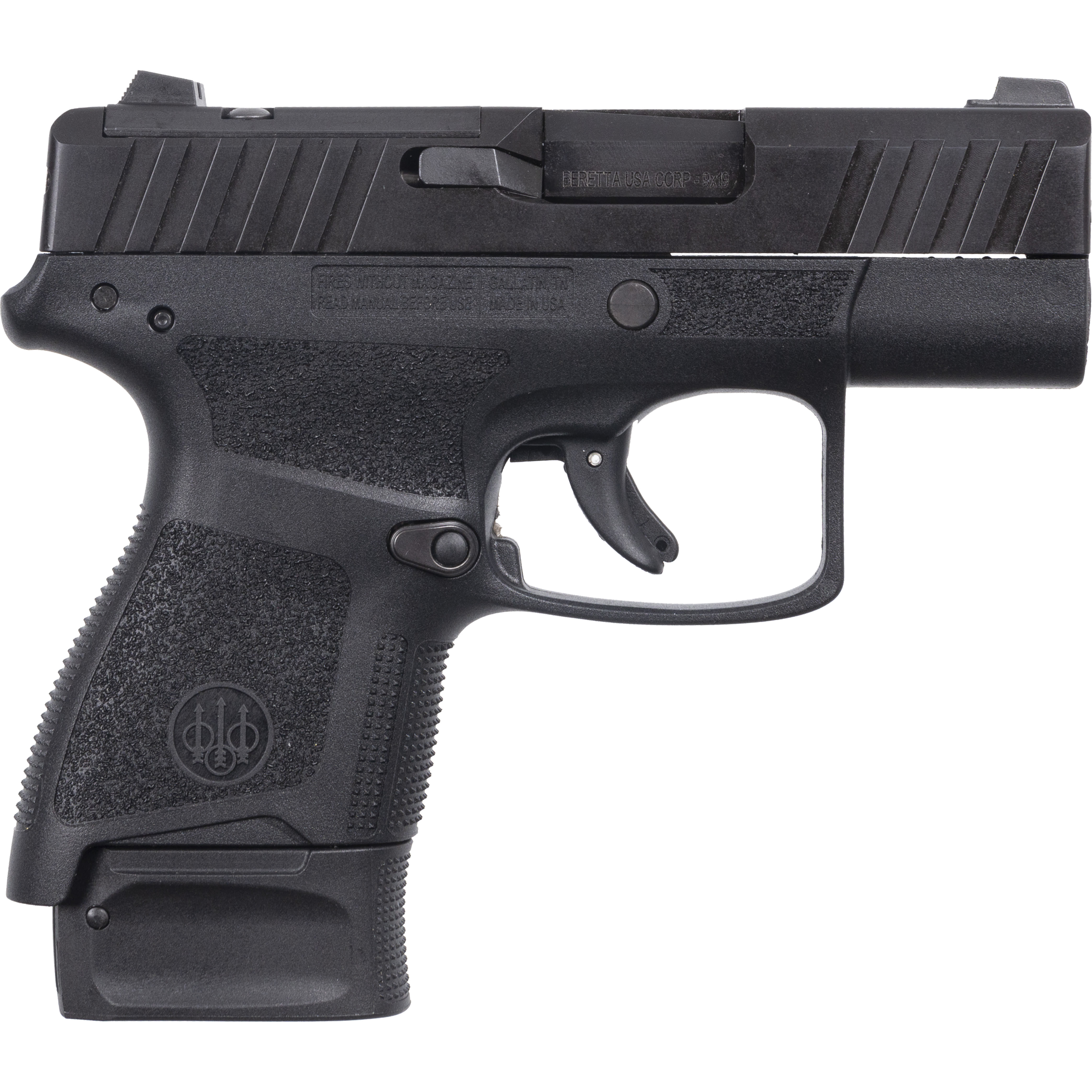 Beretta Apx A1 Carry 9MM 8+1 Black Optics Ready