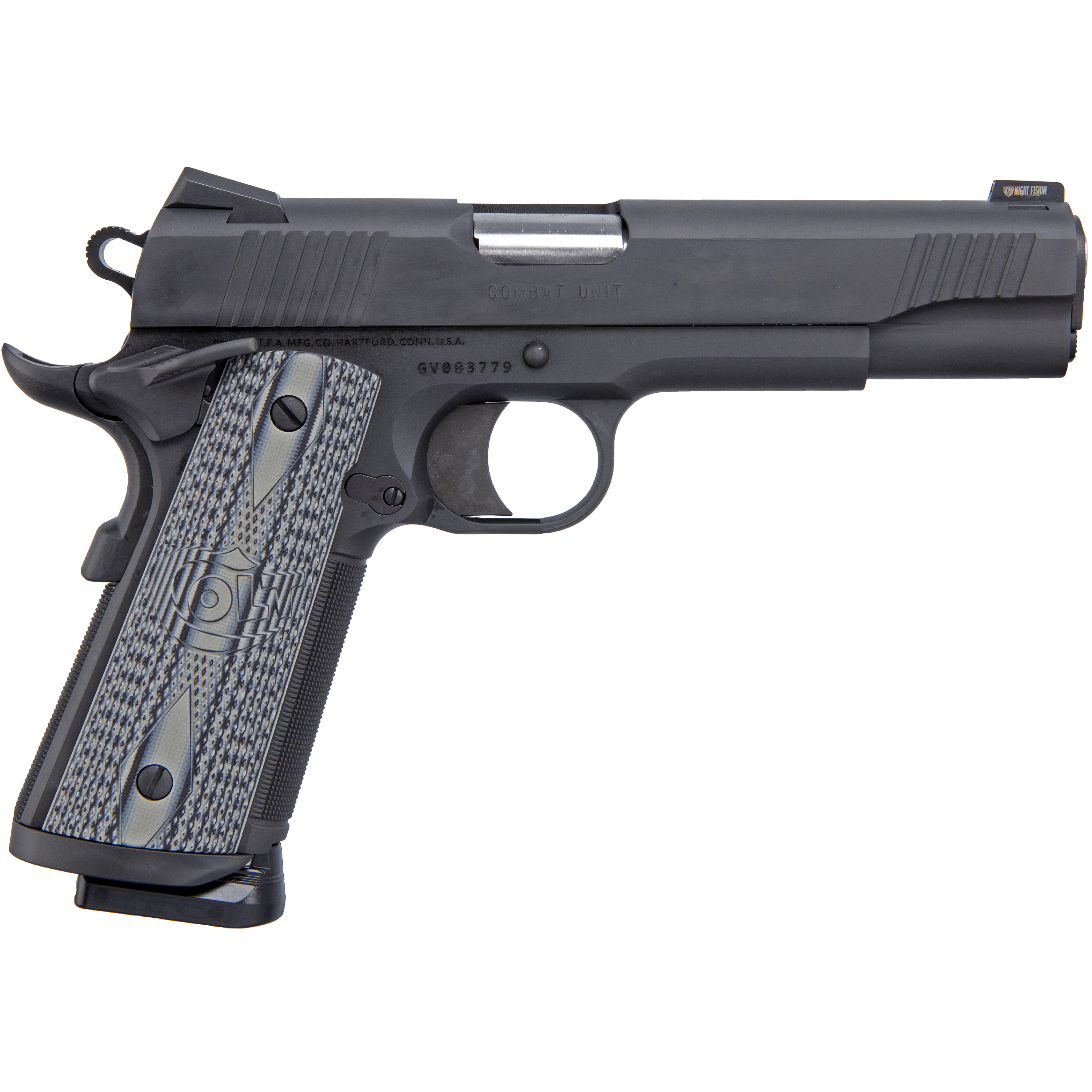 Colt Ccu Government 9MM 9+1 5 Matte Black Dlc