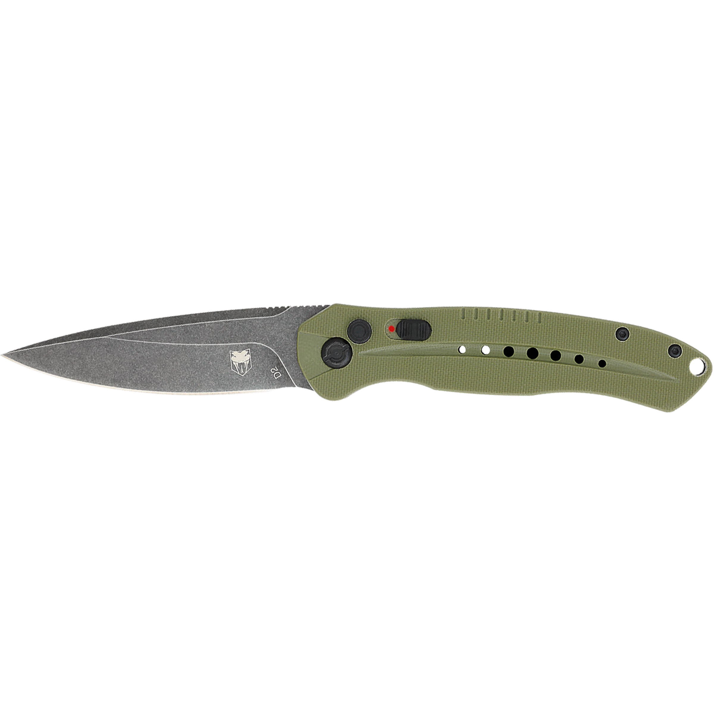 Cobratec Diablo Odg Green Automatic Knife 3.5 Blade