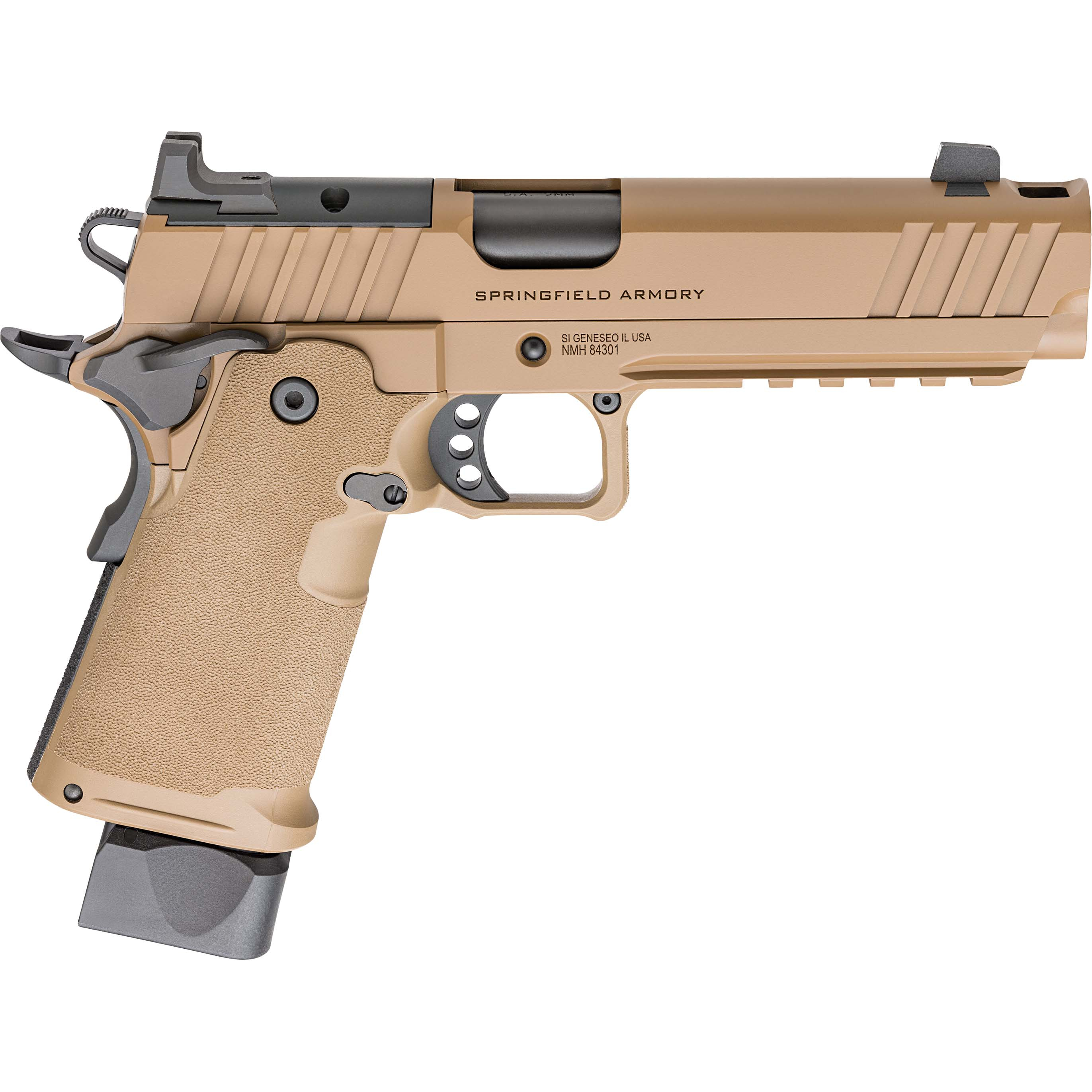 Springfield 1911 Ds Prodigy Comp 9MM 20+1 Coyote Brown