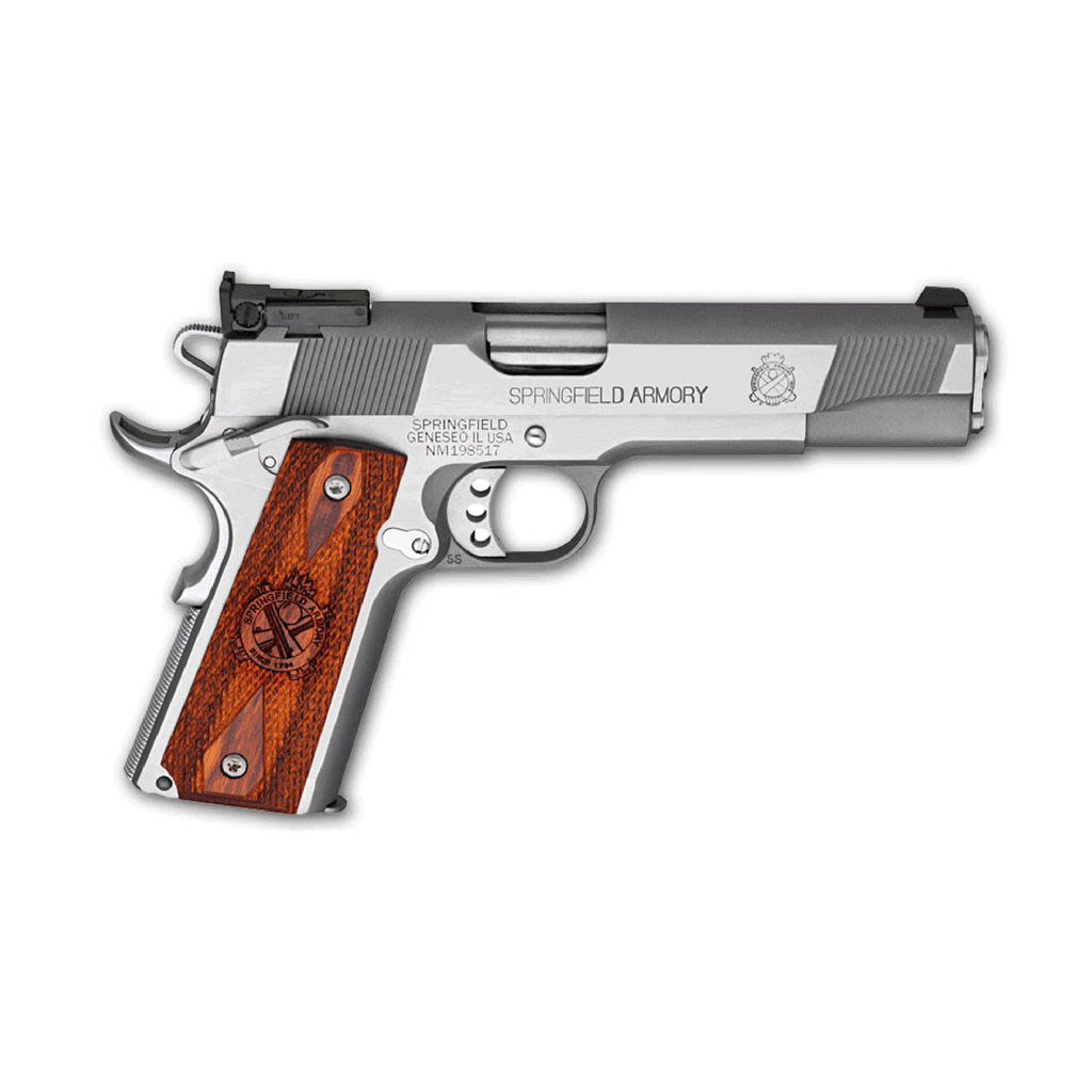 Springfield 1911 Loaded Target 9MM 5 9RD Stainless Steel