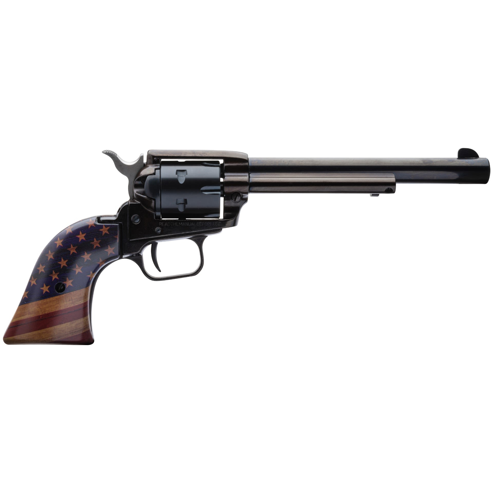Heritage Rough Rider .22LR 6.5 6-ROUND Revolver With Us Flag Grips