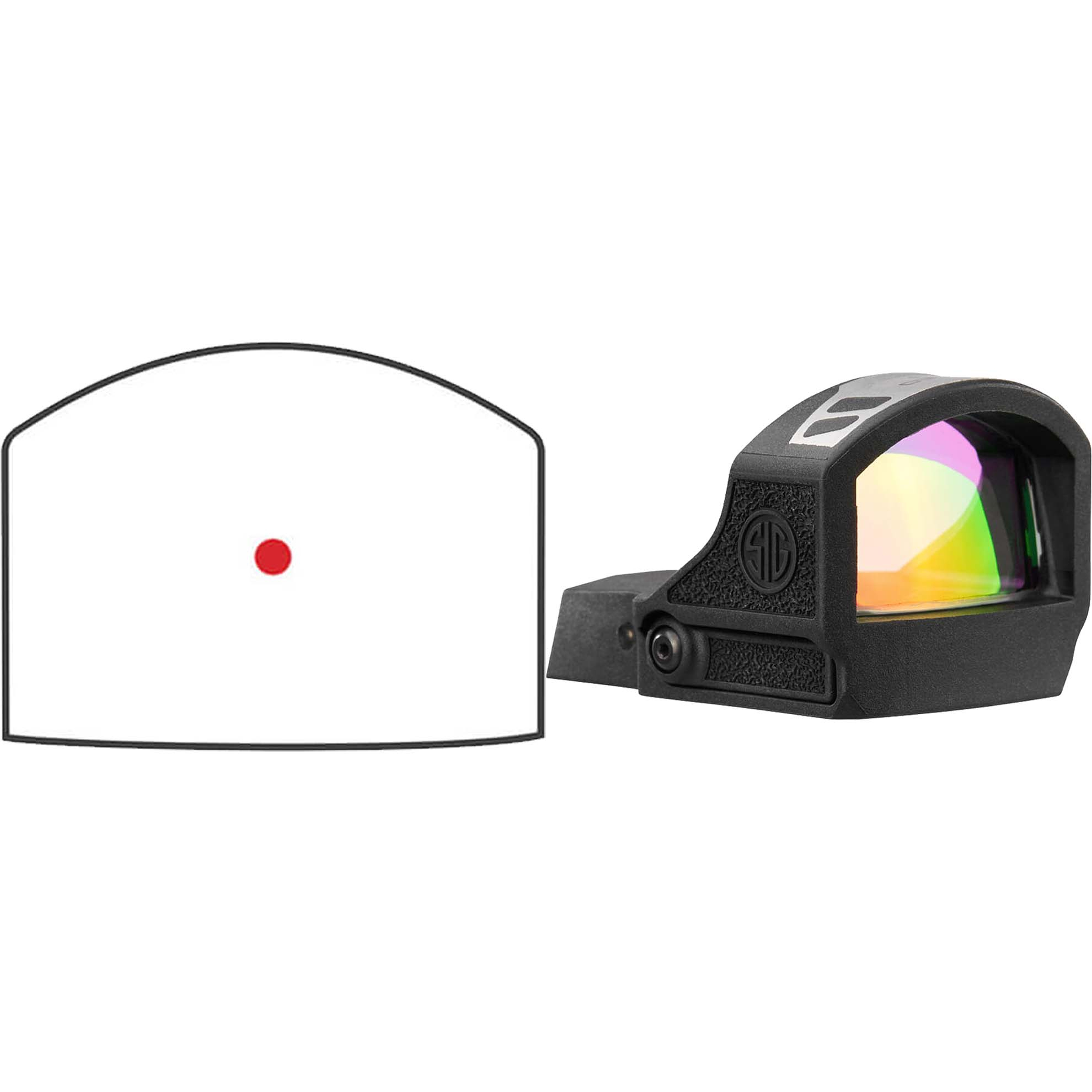 Sig Sauer Romeo Rs Pro 3MOA Red Dot Black