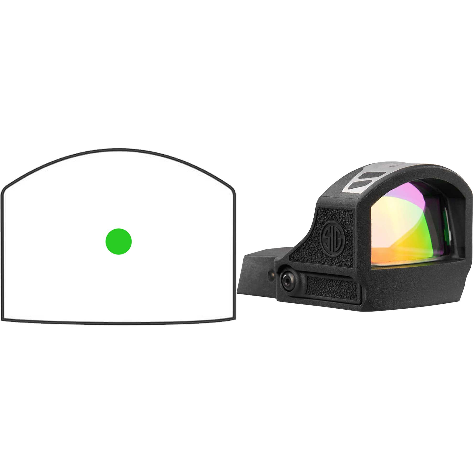 Sig Sauer Romeo-rs Pro 6MOA Green Dot Black