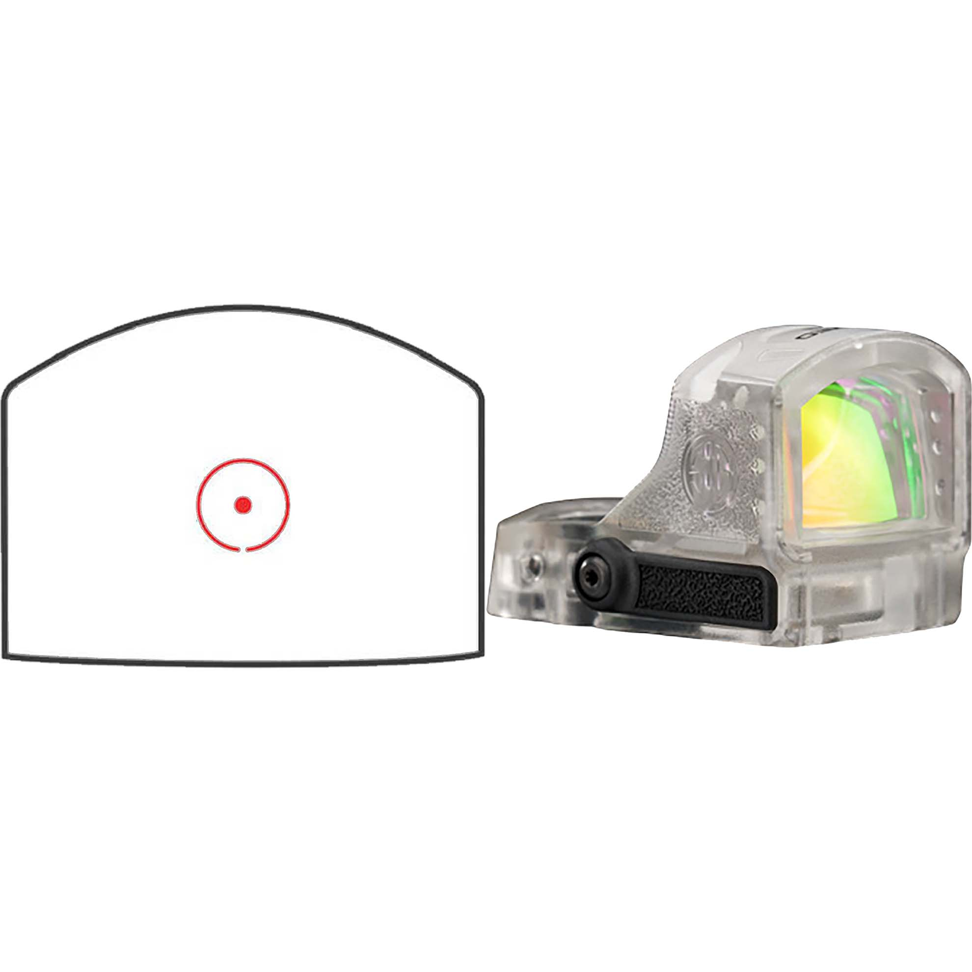 Sig Sauer Romeo-rs Compact Circle Dot Clear
