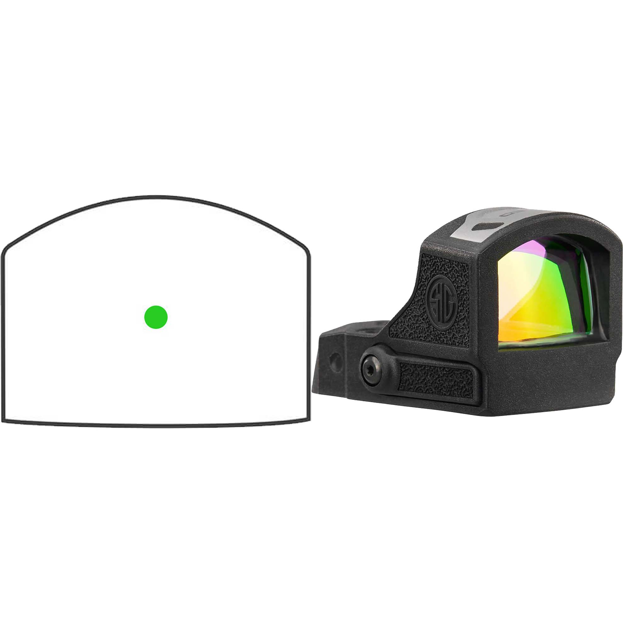 Sig Sauer Romeo-rs Compact 3MOA Green Dot Sight