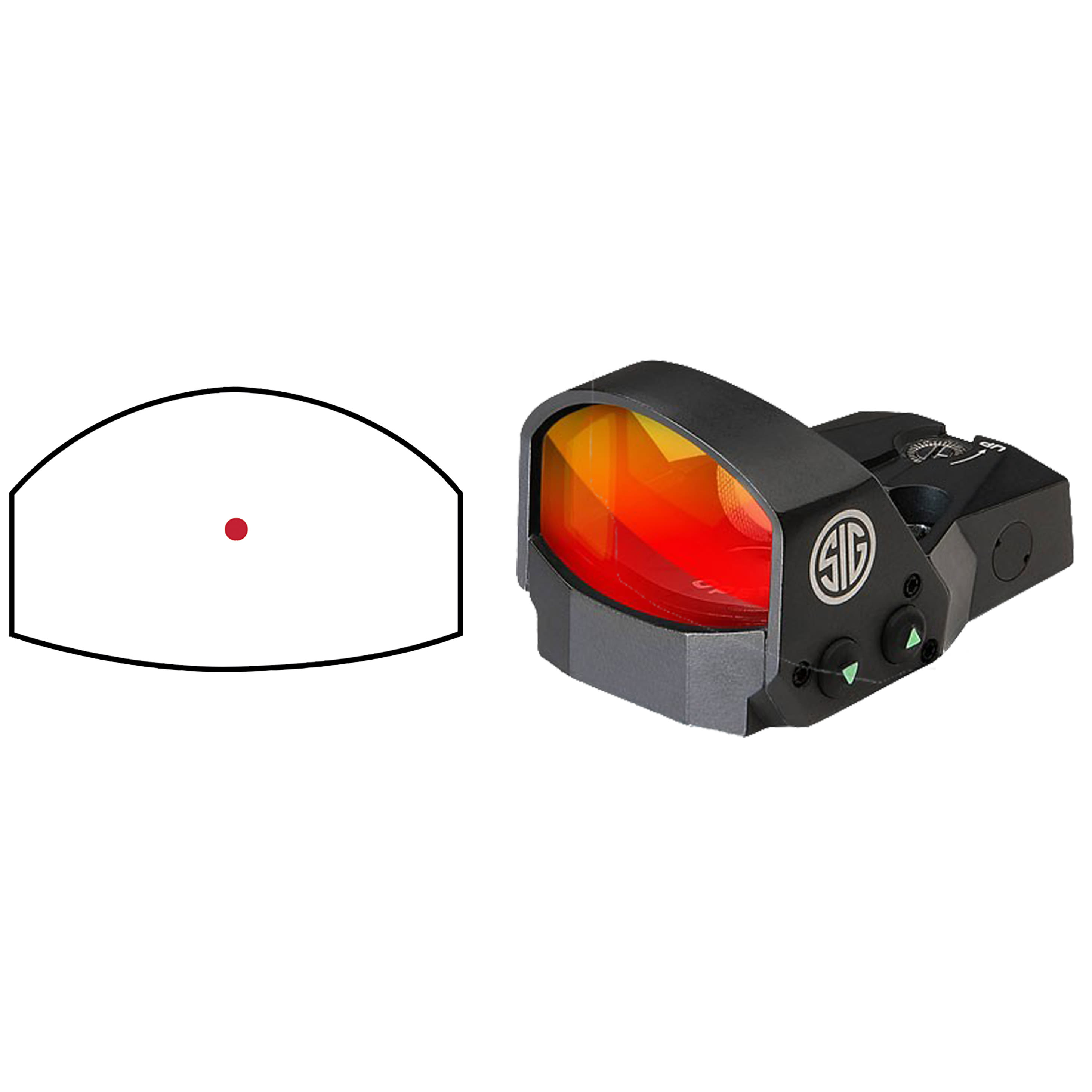 Sig Sauer ROMEO1 Reflex Sight 1X30MM 3 Moa Red Dot