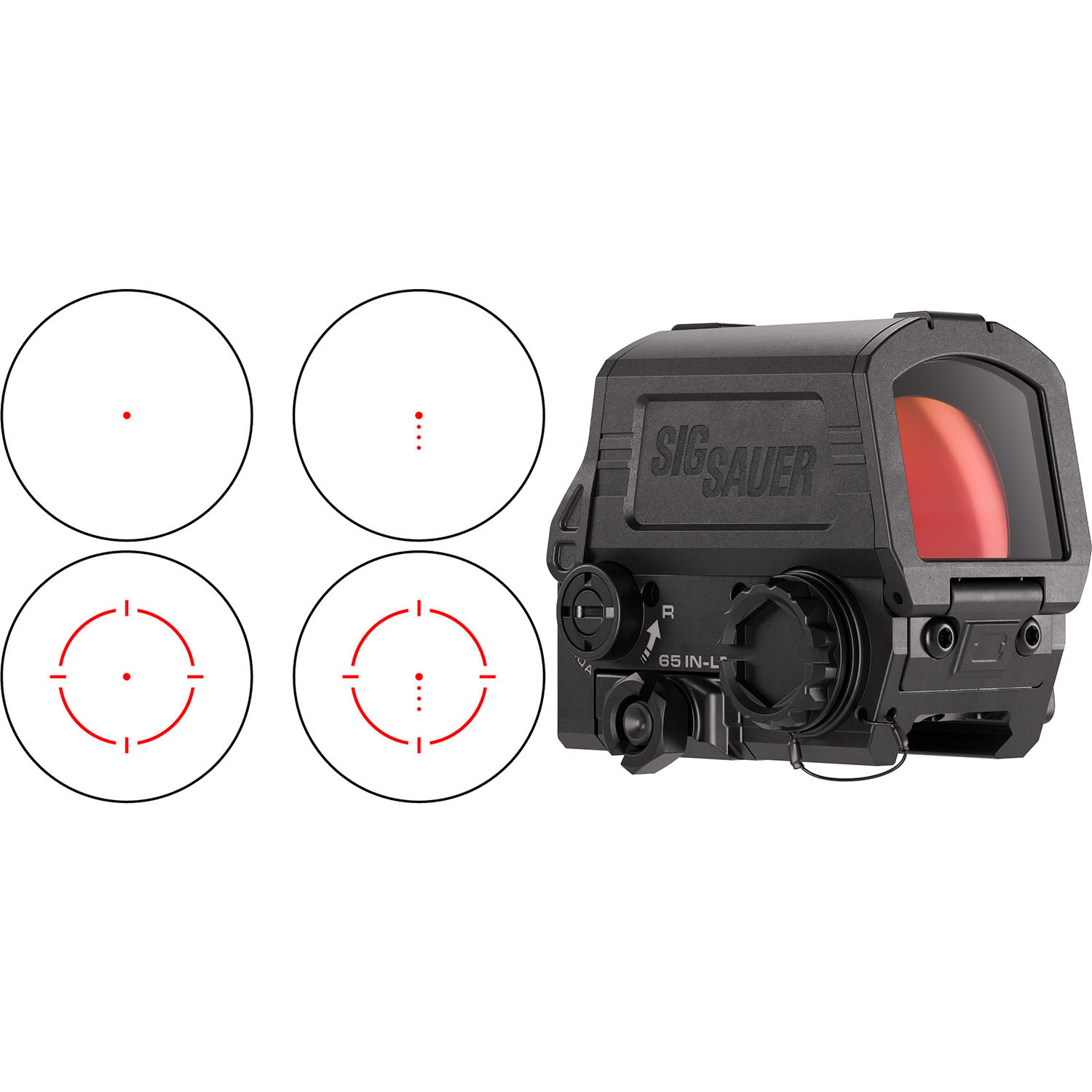 Sig Sauer ROMEO8T-AMR 1X40 Red Dot Sight Matte Black