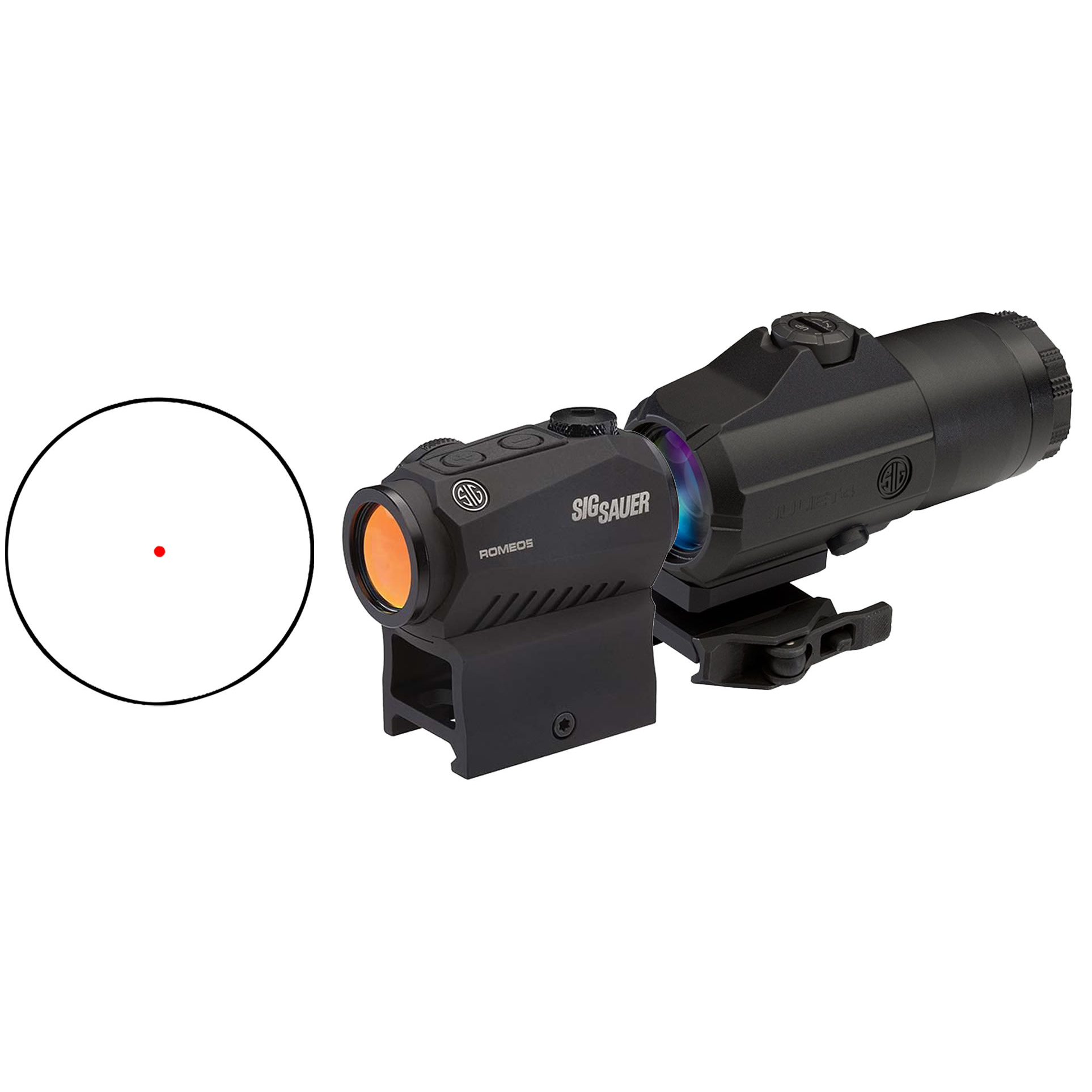 Sig Sauer Romeo5 GenII Red Dot Sight, I-Beam Mount, 2 MOA
