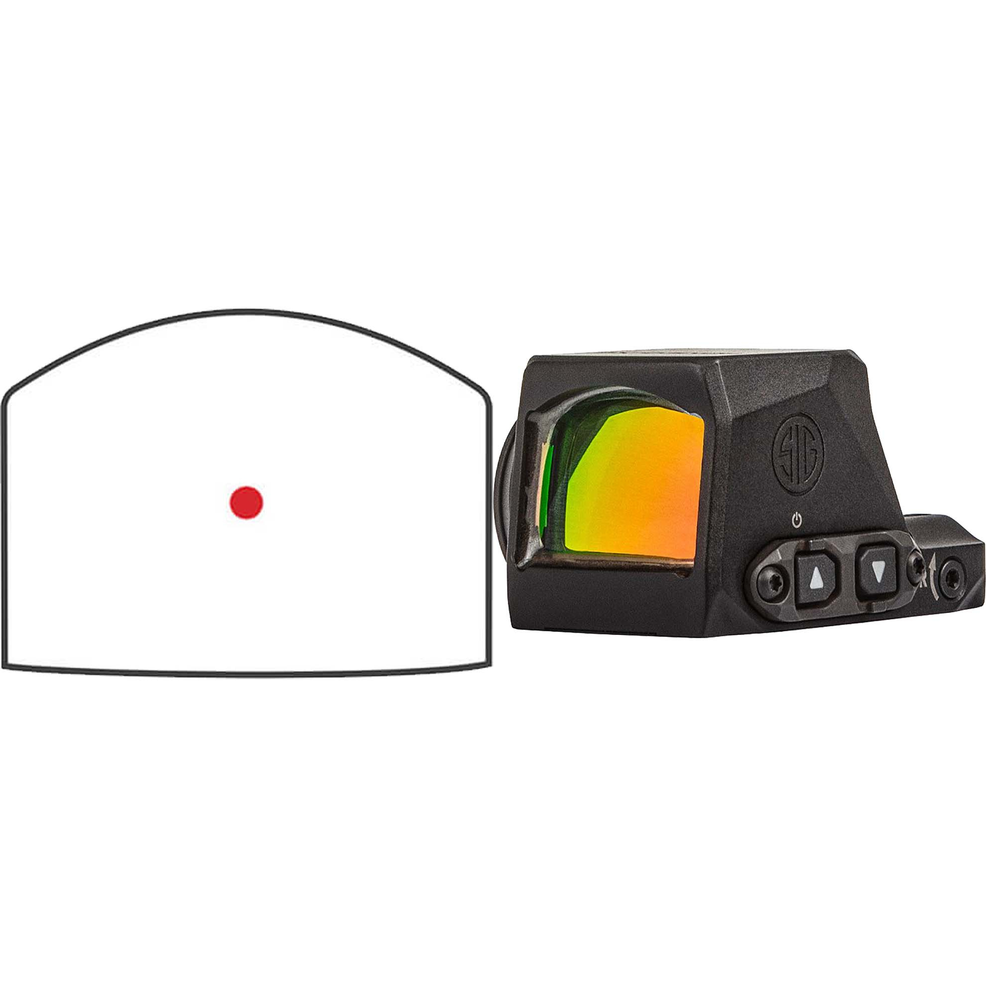 Sig Sauer Romeo-x Compact Reflex Sight 3MOA Red Dot Black