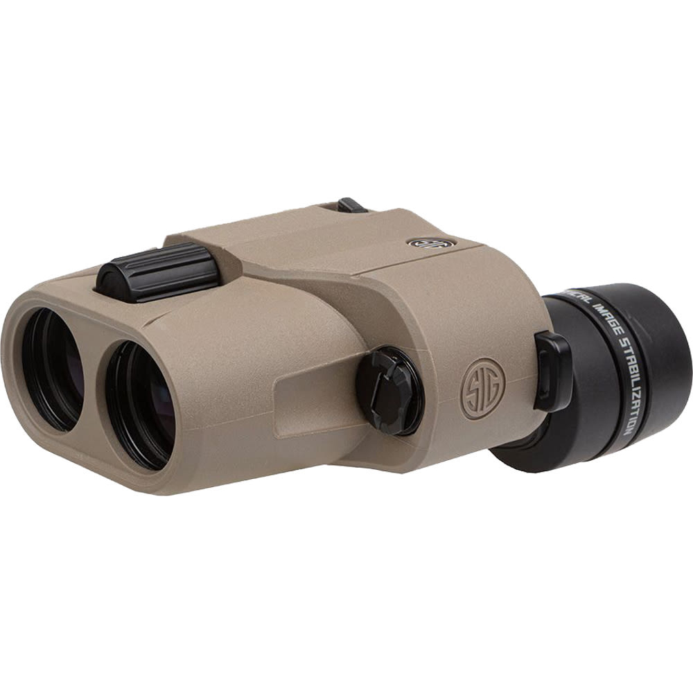 Sig Sauer ZULU6 Hdx Binoculars 10X30MM Image Stabilized Fde