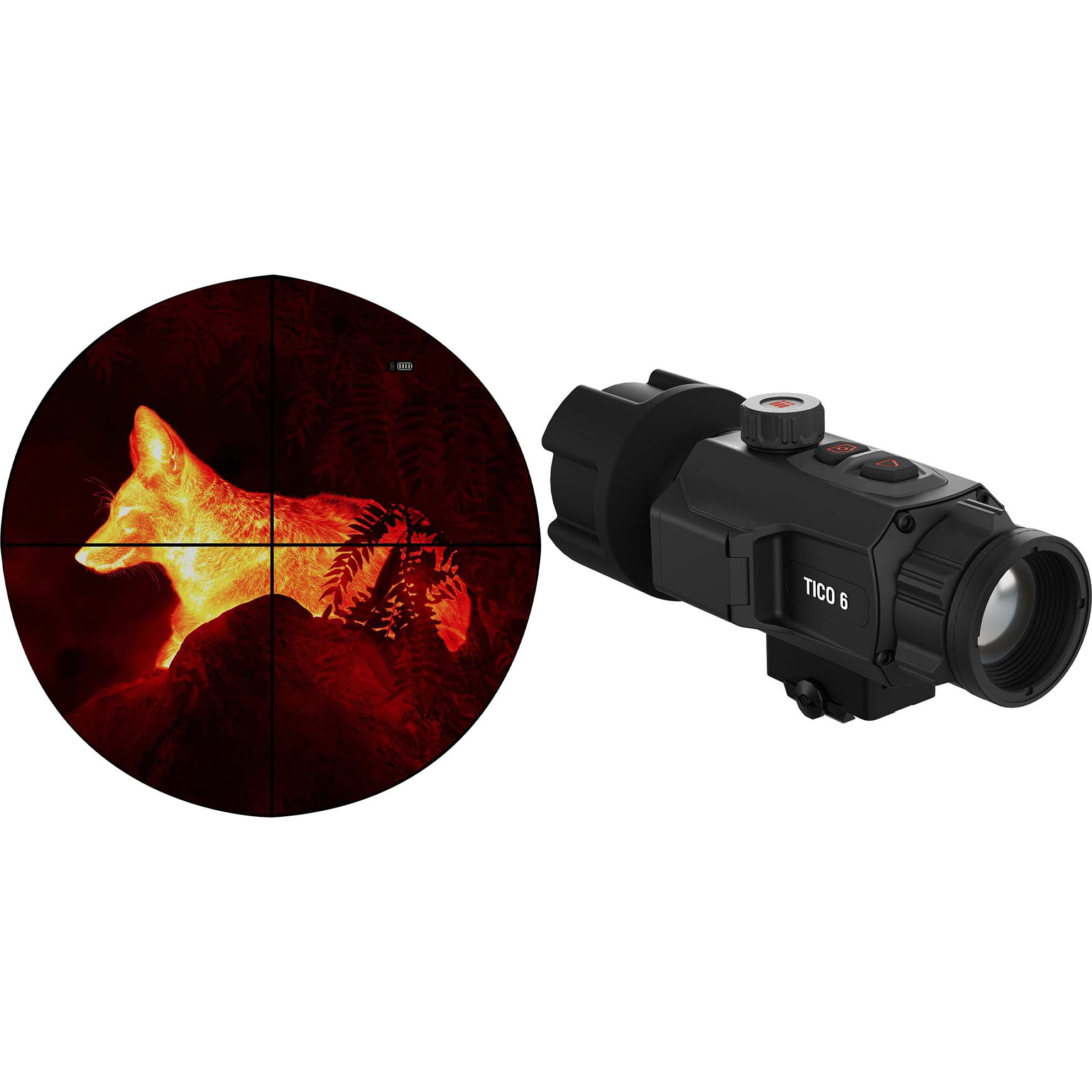 Atn Tico 6 Thermal Clip-on 1X 256X192