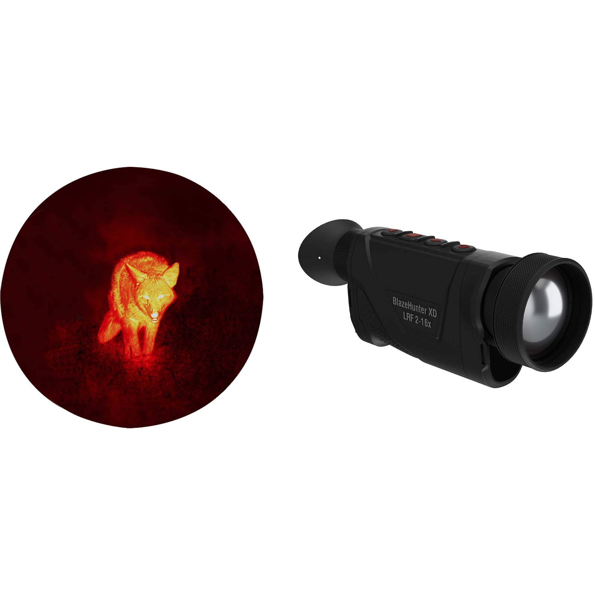 Atn Blazehunter Xd 2-16X Thermal Monocular With Lrf