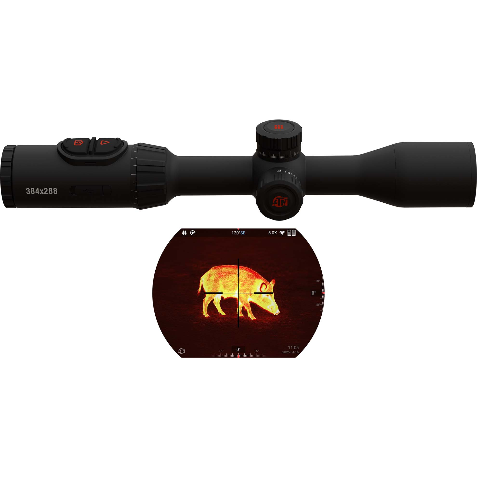 Atn Thor 6 Elite 2.5-20X Thermal Rifle Scope