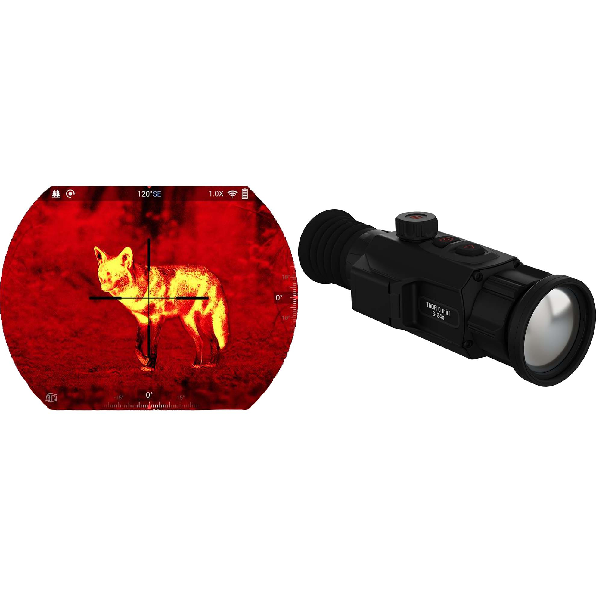 Atn Thor 6 Mini Compact Thermal Scope 3-24X 640 512