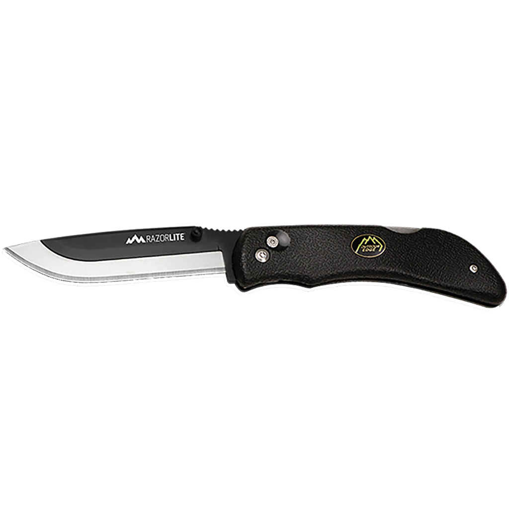 Outdoor Edge Razor Lite Folding Knife 3.5 Black 6 Blades
