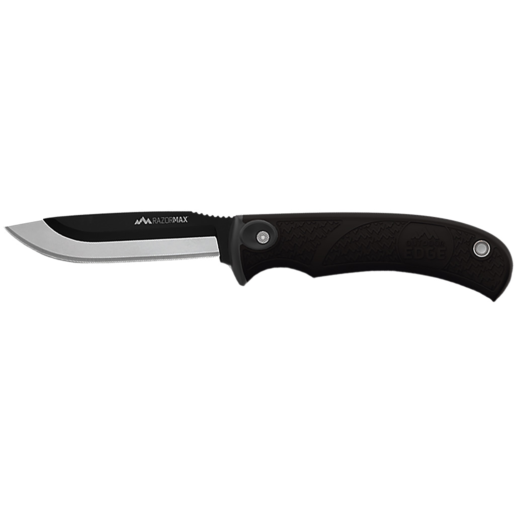 Outdoor Edge Razormax Fixed Knife Black With 6 Blades