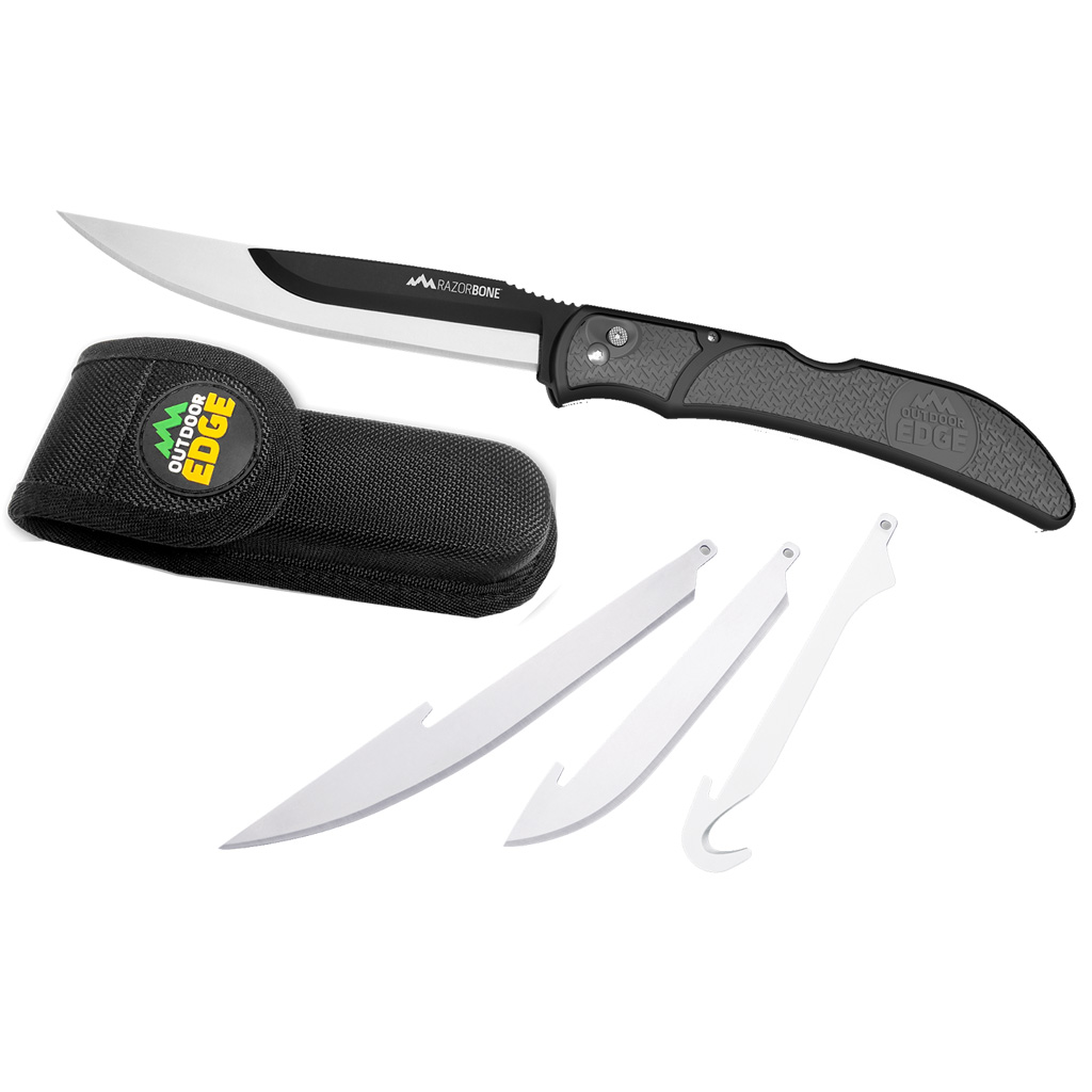 Outdoor Edge Razor-bone 6-BLADE Set Gray
