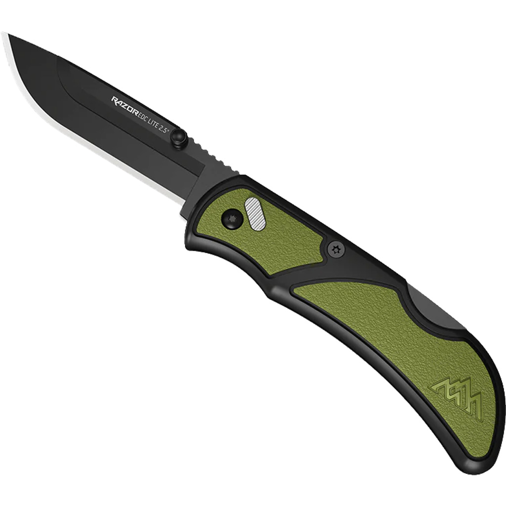 Outdoor Edge Razor Edc Lite 2.5 Od Green Folding Knife