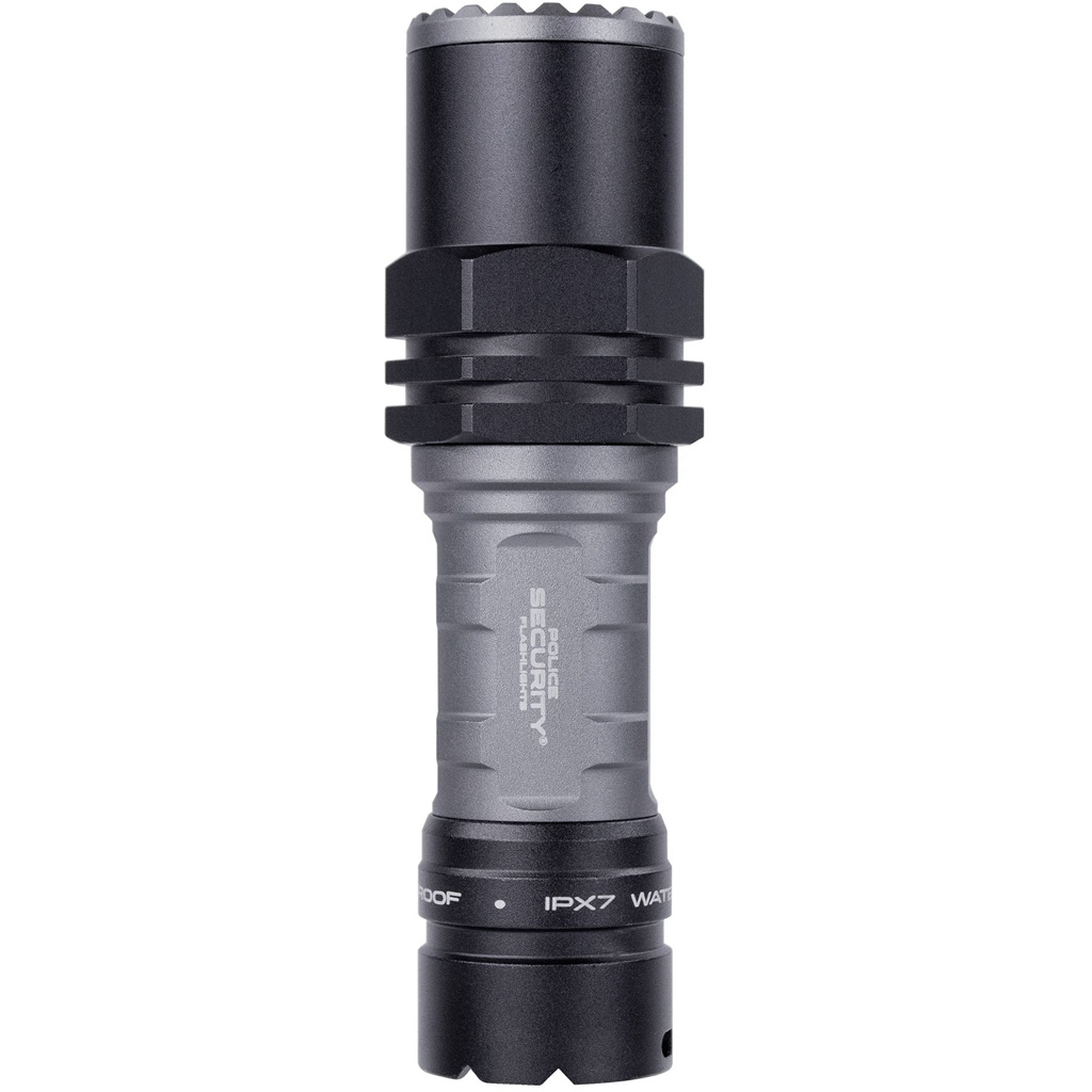 Police Security Long Throw Flashlight 400 Lumen 1/4 Mile Beam - Image 2