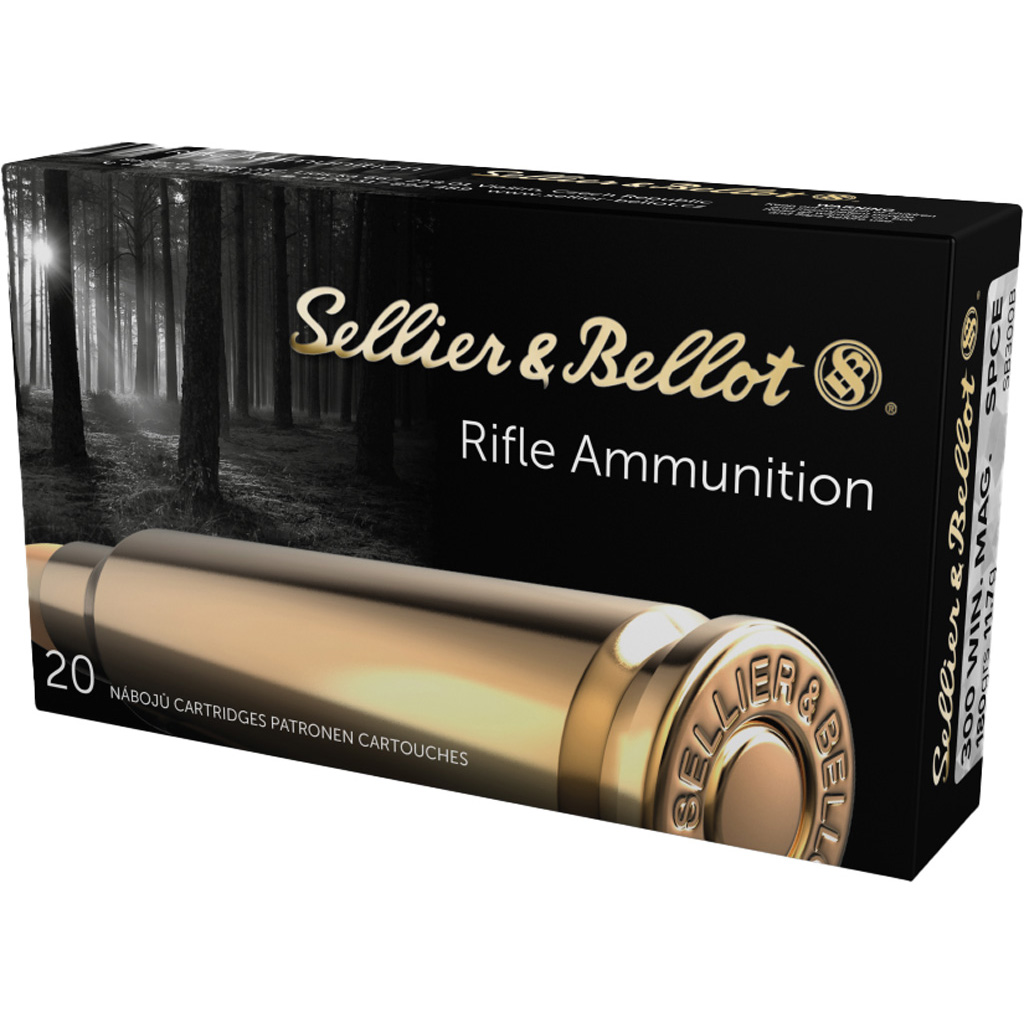 Sellier & Bellot 300 Win Mag 180 Gr. Spce 20 Rd.