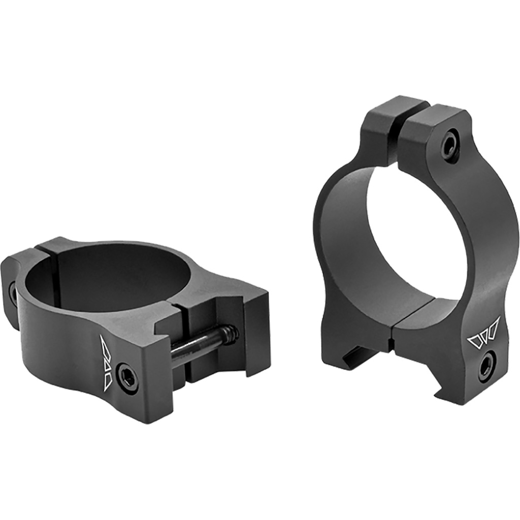Warne Vapor 30MM Low Scope Rings Matte Black