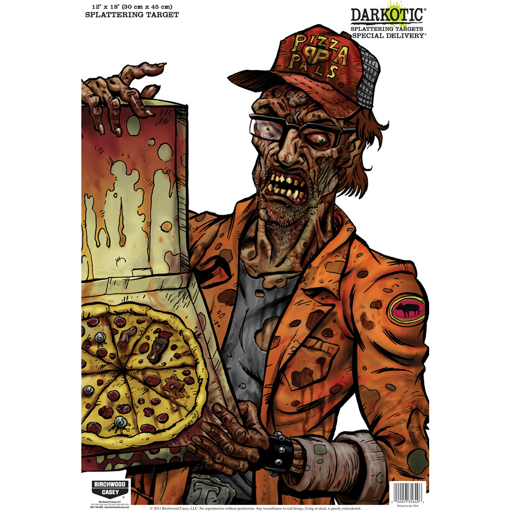 Birchwood Casey Darkotic Target 12X18 Special Delivery 8 Pack