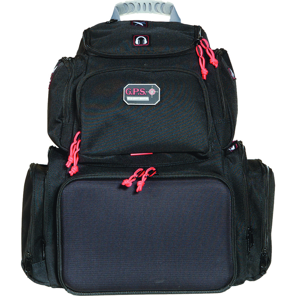 Gps Handgunner Backpack Black for 4 Handguns