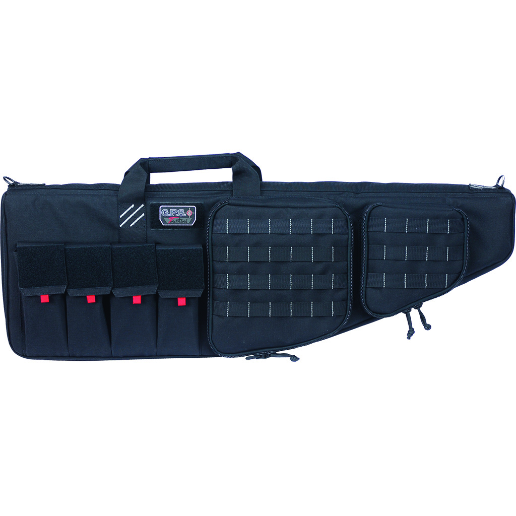 Gps Tactical Ar Case 35 Black With Handgun Holder