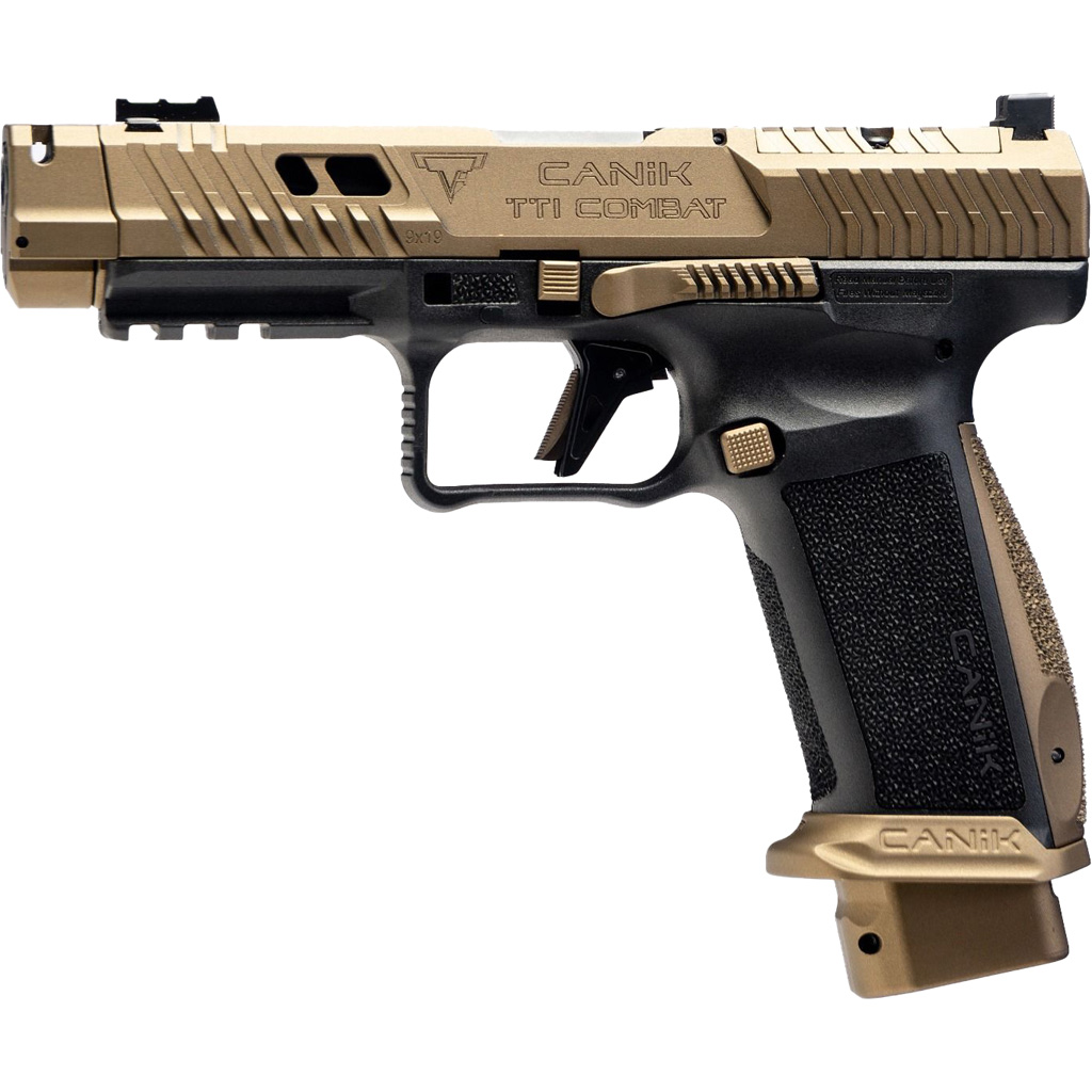 Canik Tti Combat 9MM 18+1 Bronze Semi-auto Pistol