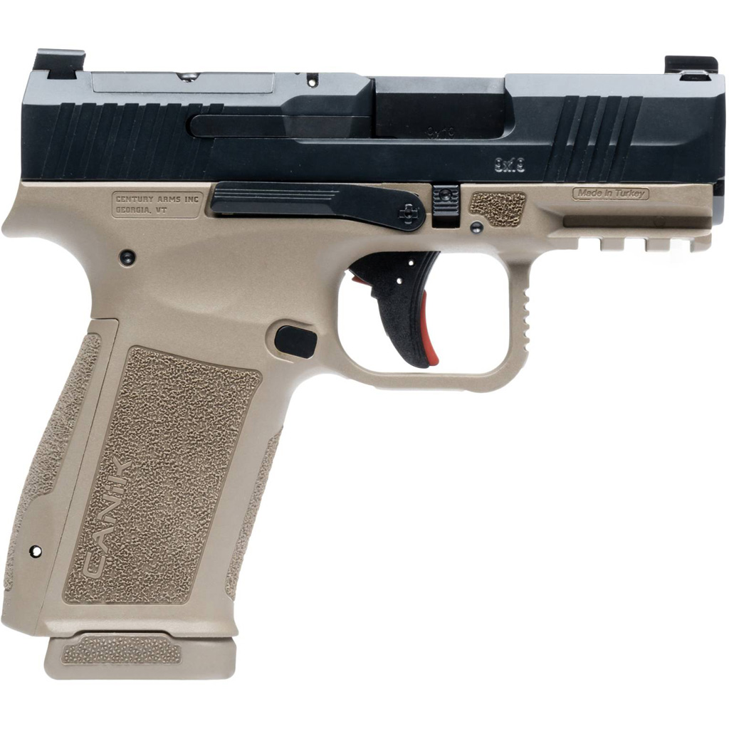 Canik Mete MC9L 9MM 17+1 Black Slide / Fde Frame