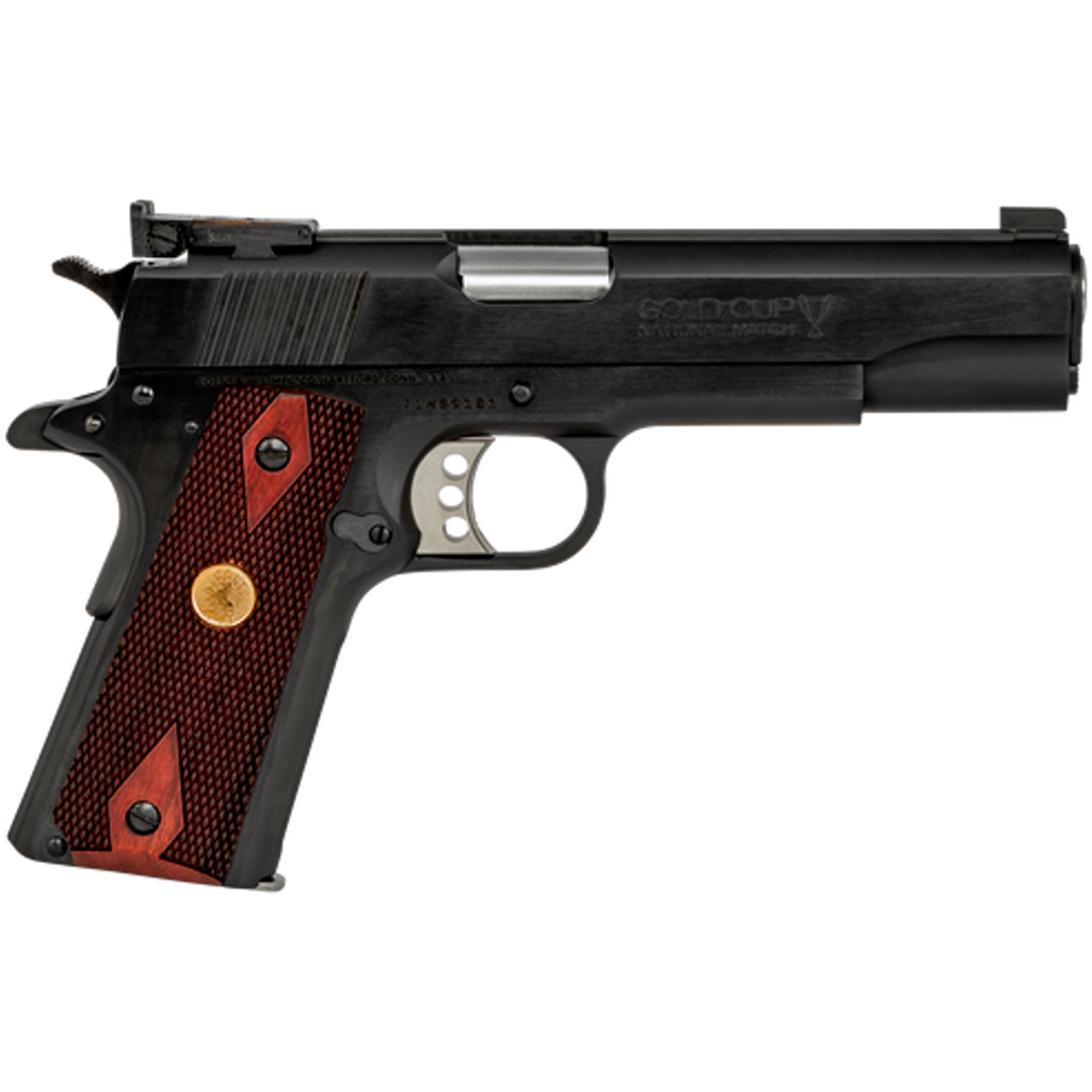 Colt Gold Cup 38 Super 9+1 5 Blued Pistol