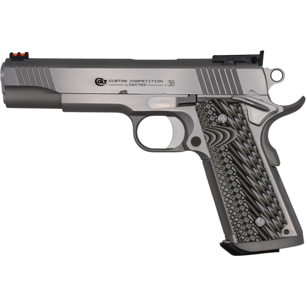 Colt Custom Competition 38 Super 9+1 5 Inch Stainless