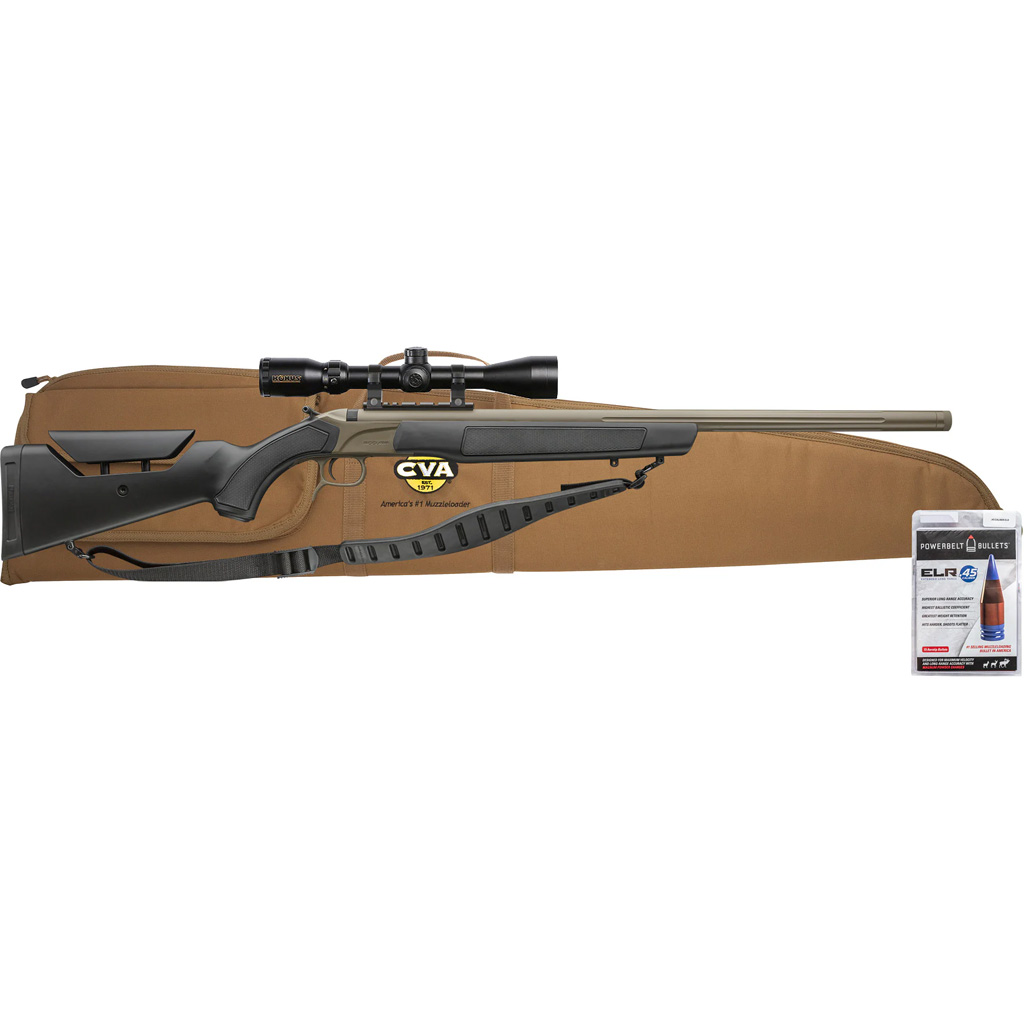 Cva Accura Lr-x Muzzleloader Package 45 Cal 285 Elr With Scope