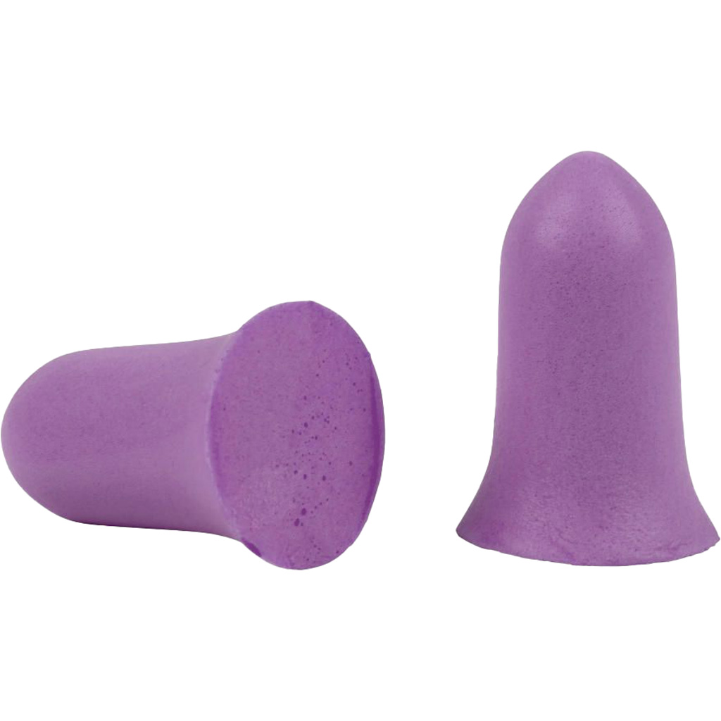 Allen Ultrx Tapered Foam Ear Plugs Purple 15 Pair Box