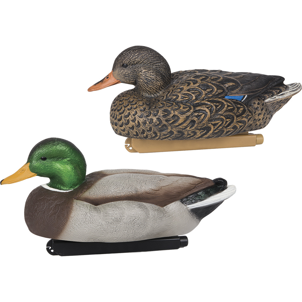 Zink Floater Duck Decoys Mallards 6 Pack