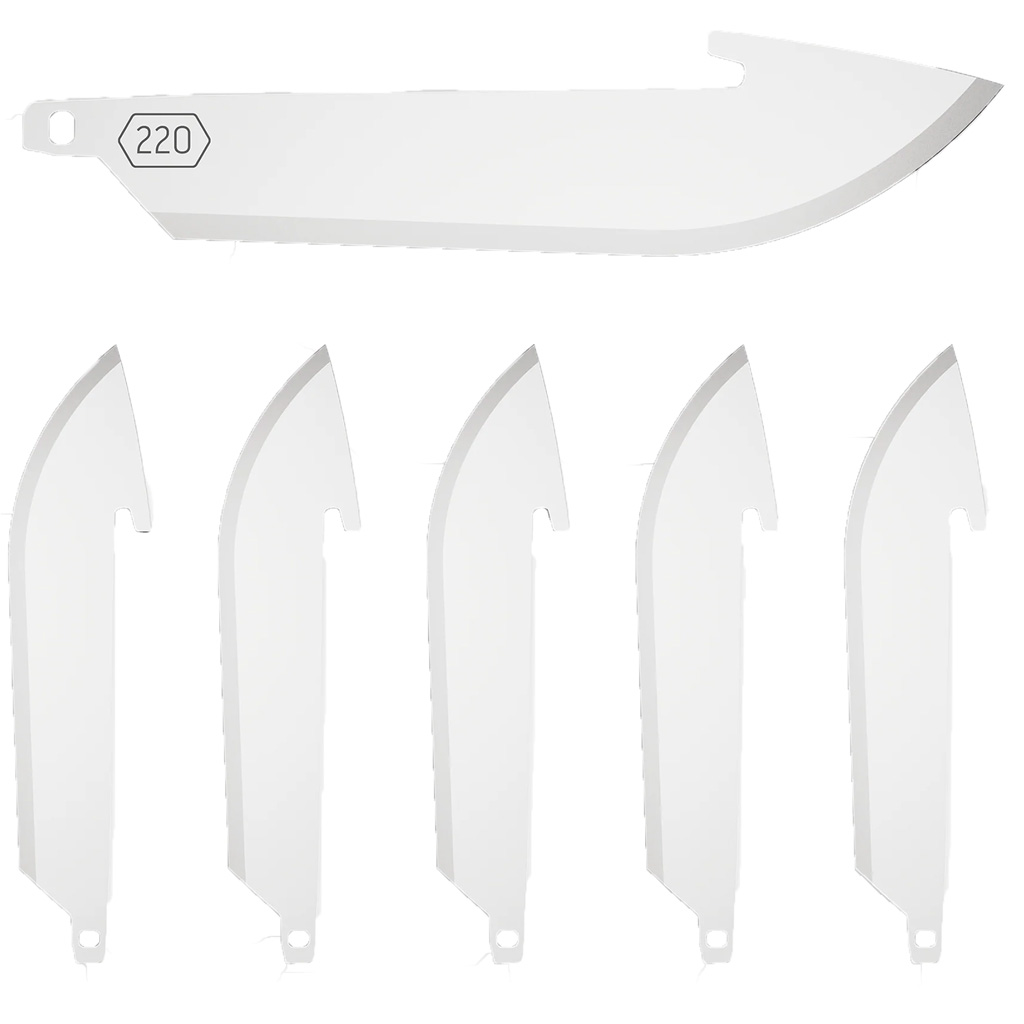 Outdoor Edge Drop Point Replacement Blades 2.2 In. 6 Pk.