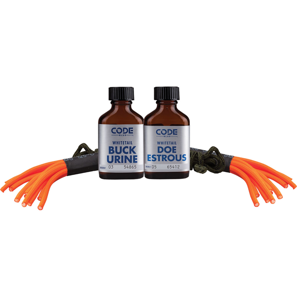 Code Blue Double Drag Combo With Doe Estrous and Buck Urine