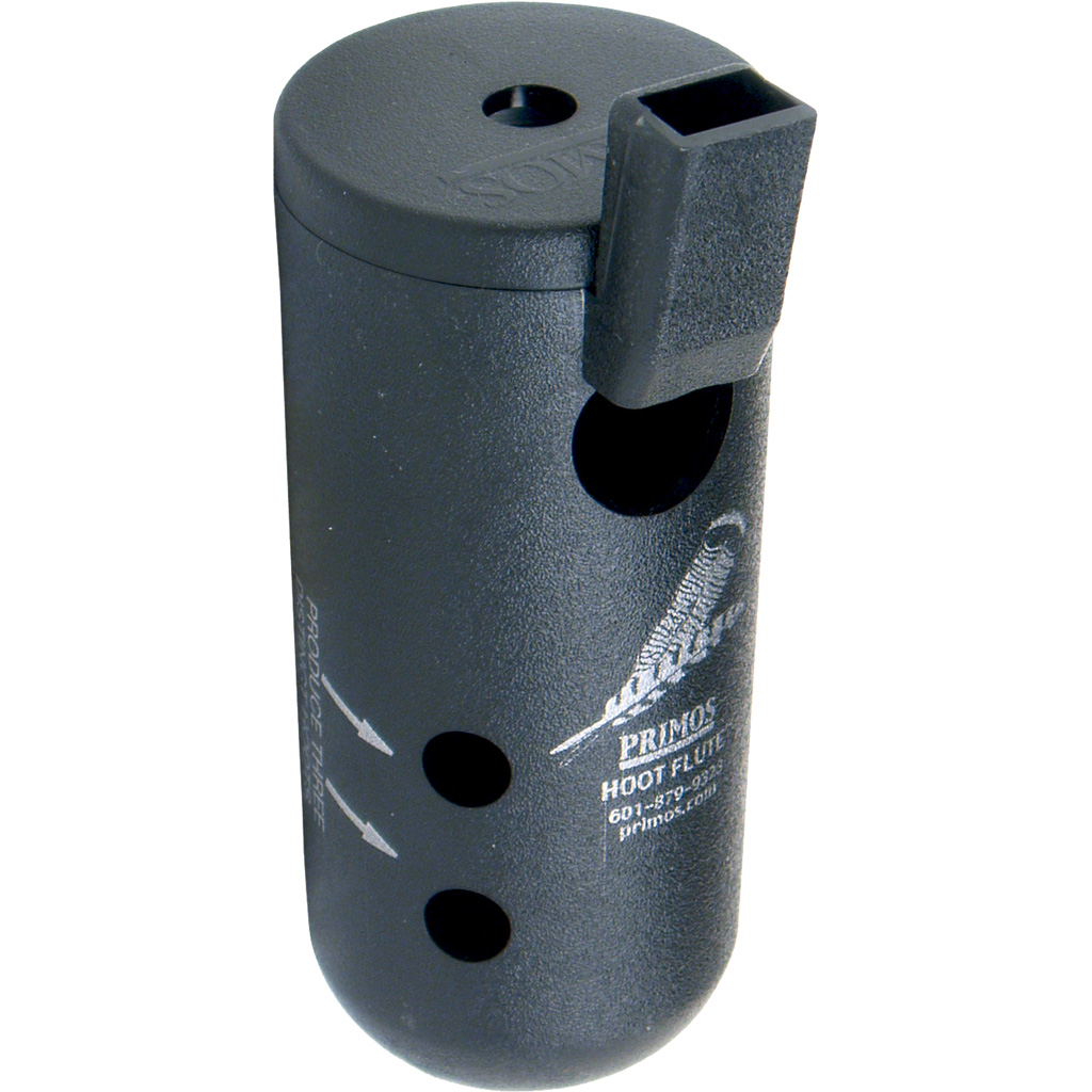 Primos Hoot Flute Turkey Locator Call - Black Plastic