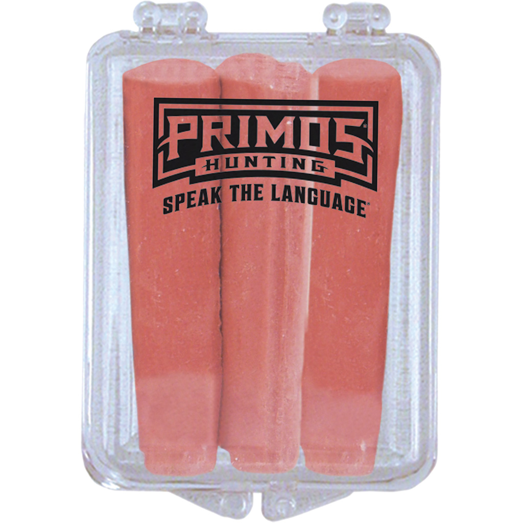Primos Box Call Chalk - 3 Pieces in Plastic Carrying Case