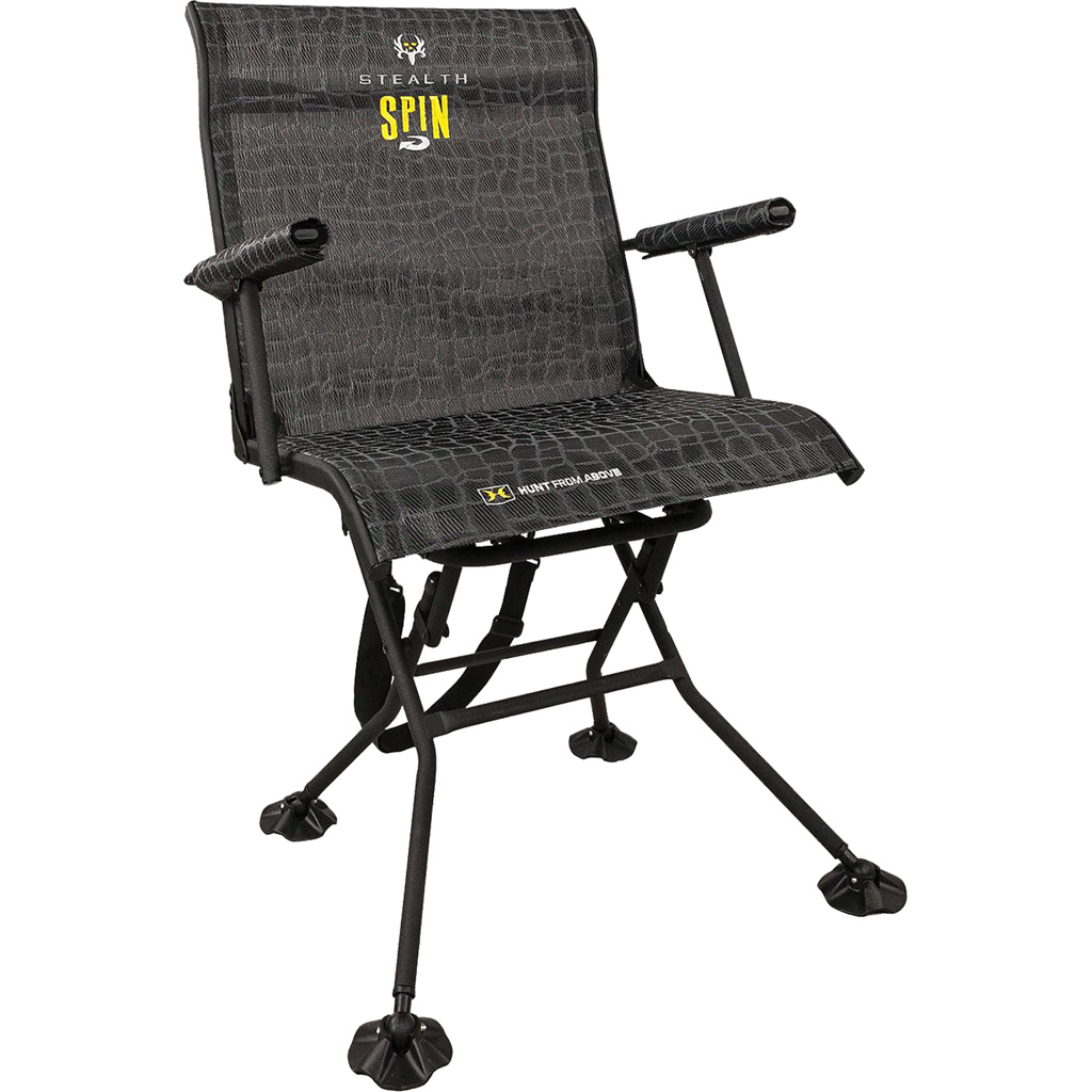 Hawk Stealth Spin Chair Camo Steel
