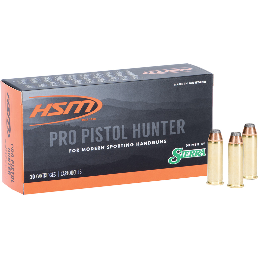 Hsm Pro Pistol Hunter 460 S&w 300 Gr Jsp 20 Rd