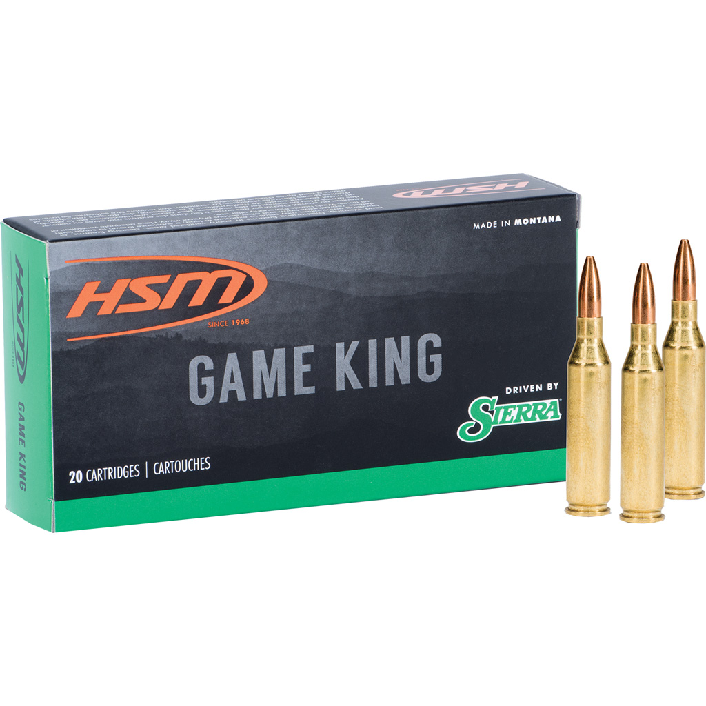 Hsm 338 Lapua Mag 215 Gr Sierra Gameking 20 Rd