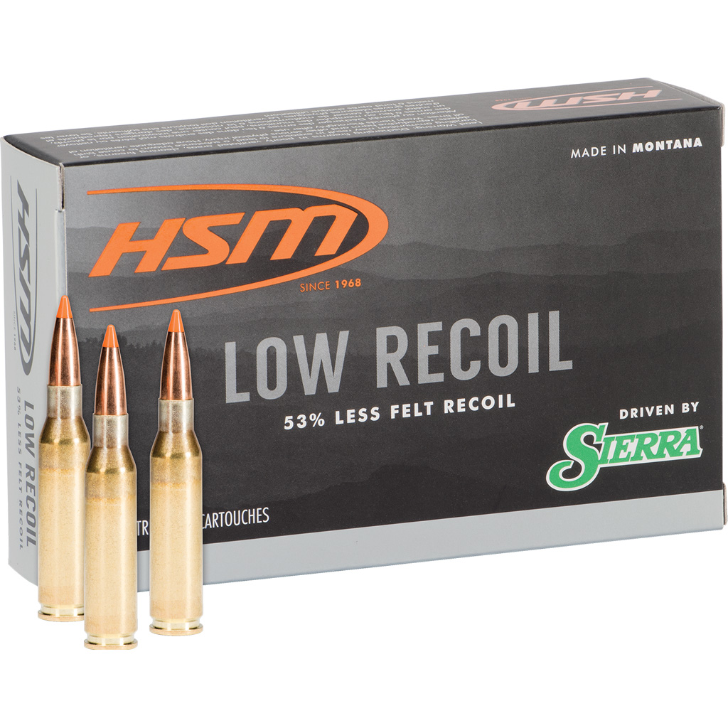 Hsm Low Recoil 7MM Rem Mag 140GR 20RD