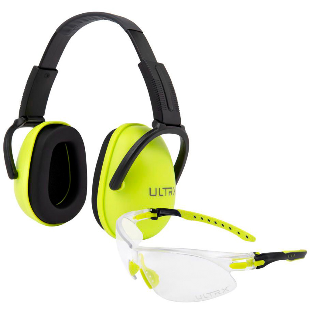 Allen Ultrx Sound Blocker Youth Ear and Eye Protection Combo