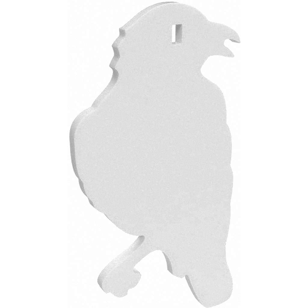 Birchwood Casey AR500 1-HOLE Crow Target 12-INCH